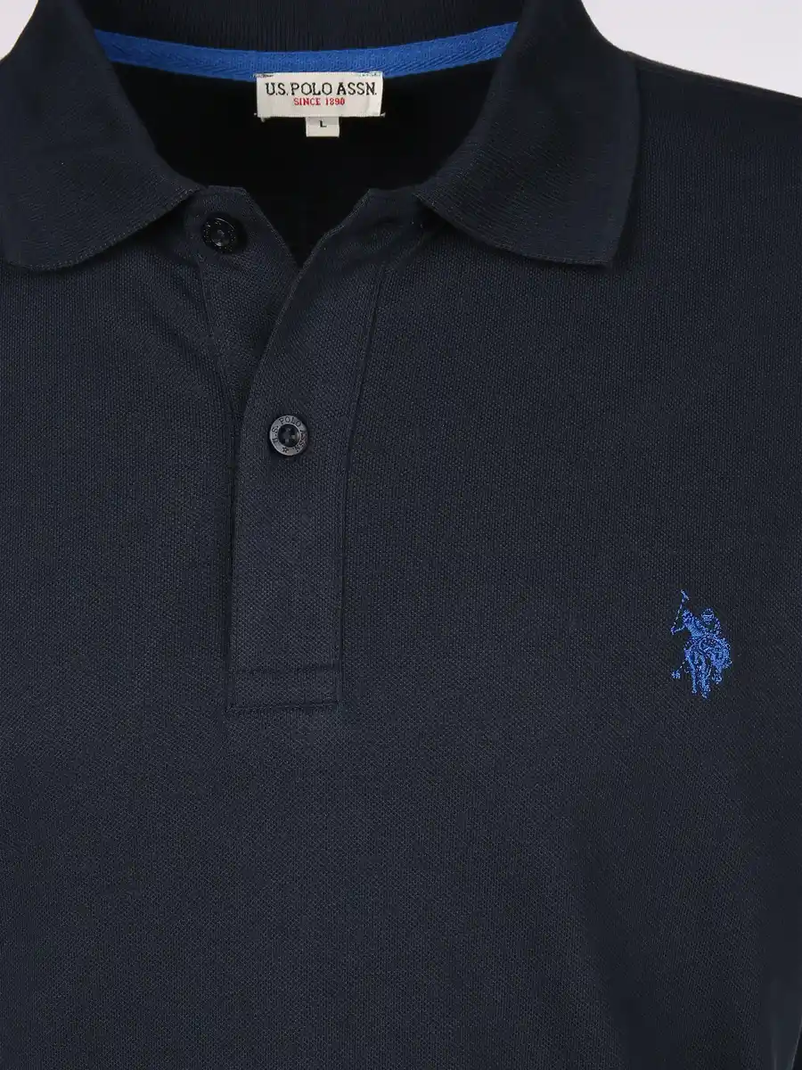 Bild 3 von Herren Poloshirt mit Stickerei Marine