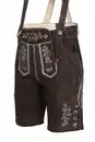Bild 3 von Herren Trachtenhose in Echtleder Braun