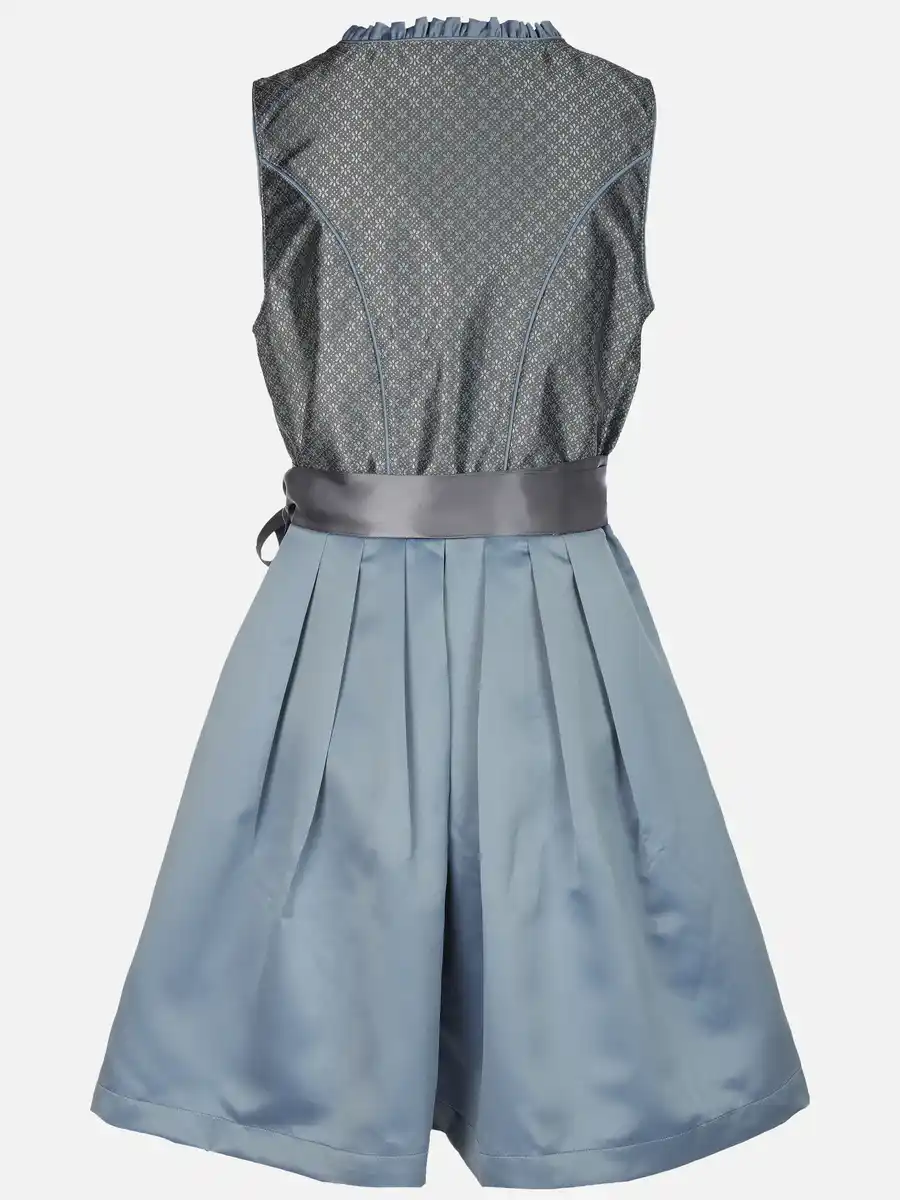 Bild 2 von Damen Dirndl mit Spitzenschürze Blau