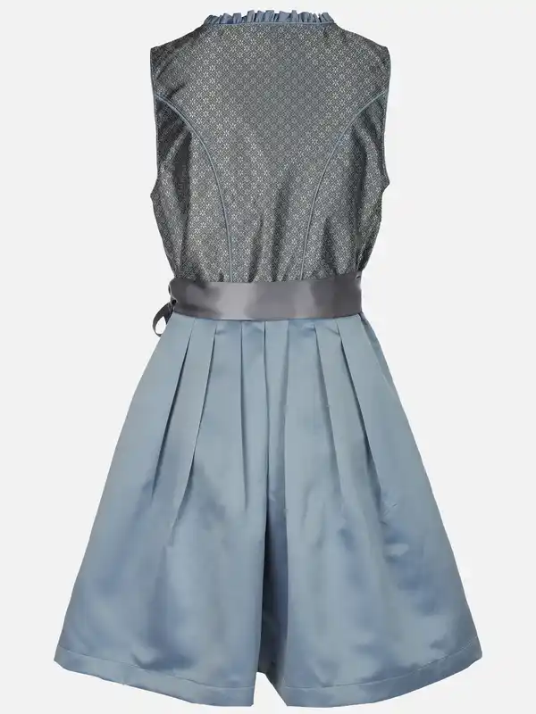 Bild 2 von Damen Dirndl mit Spitzenschürze Blau