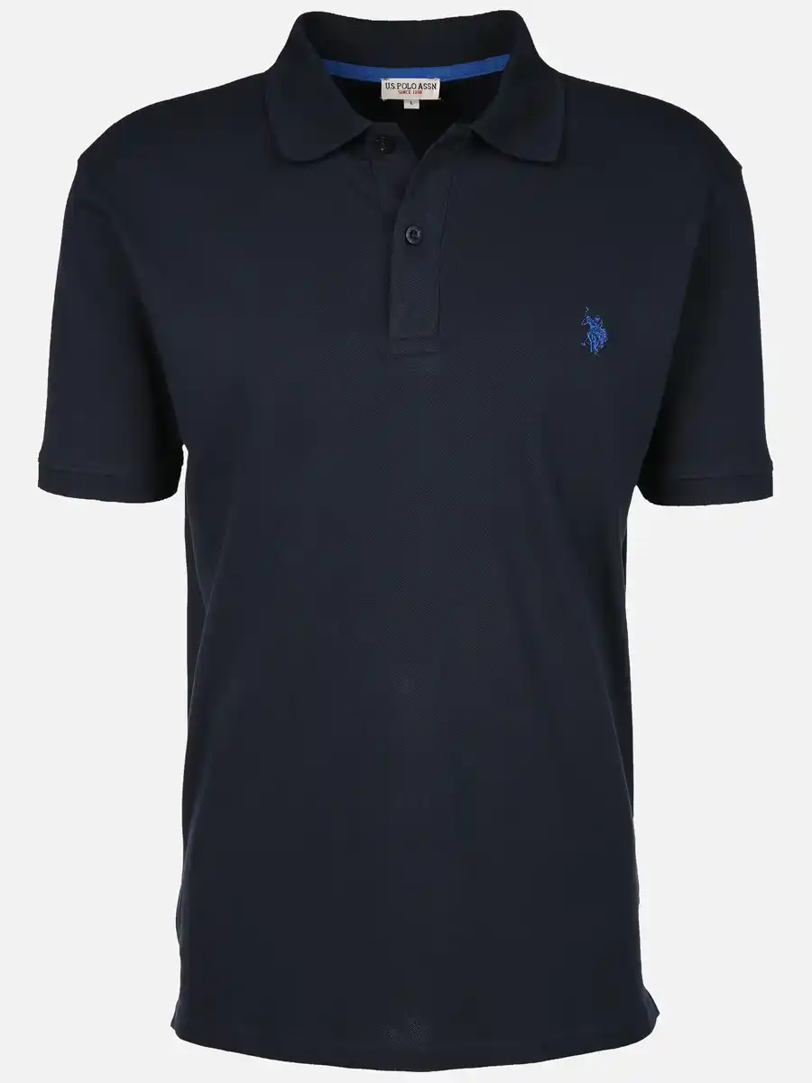 Bild 1 von Herren Poloshirt mit Stickerei Marine