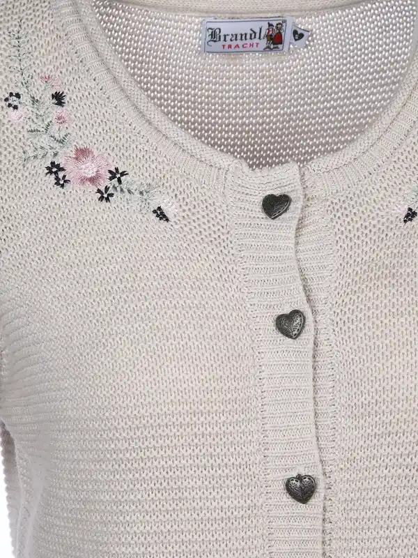 Bild 3 von Damen Janker mit Stickerei Beige