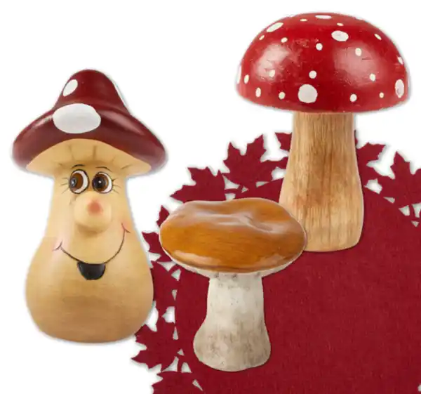 Bild 1 von Herbstliche Deko aus Mangoholz*