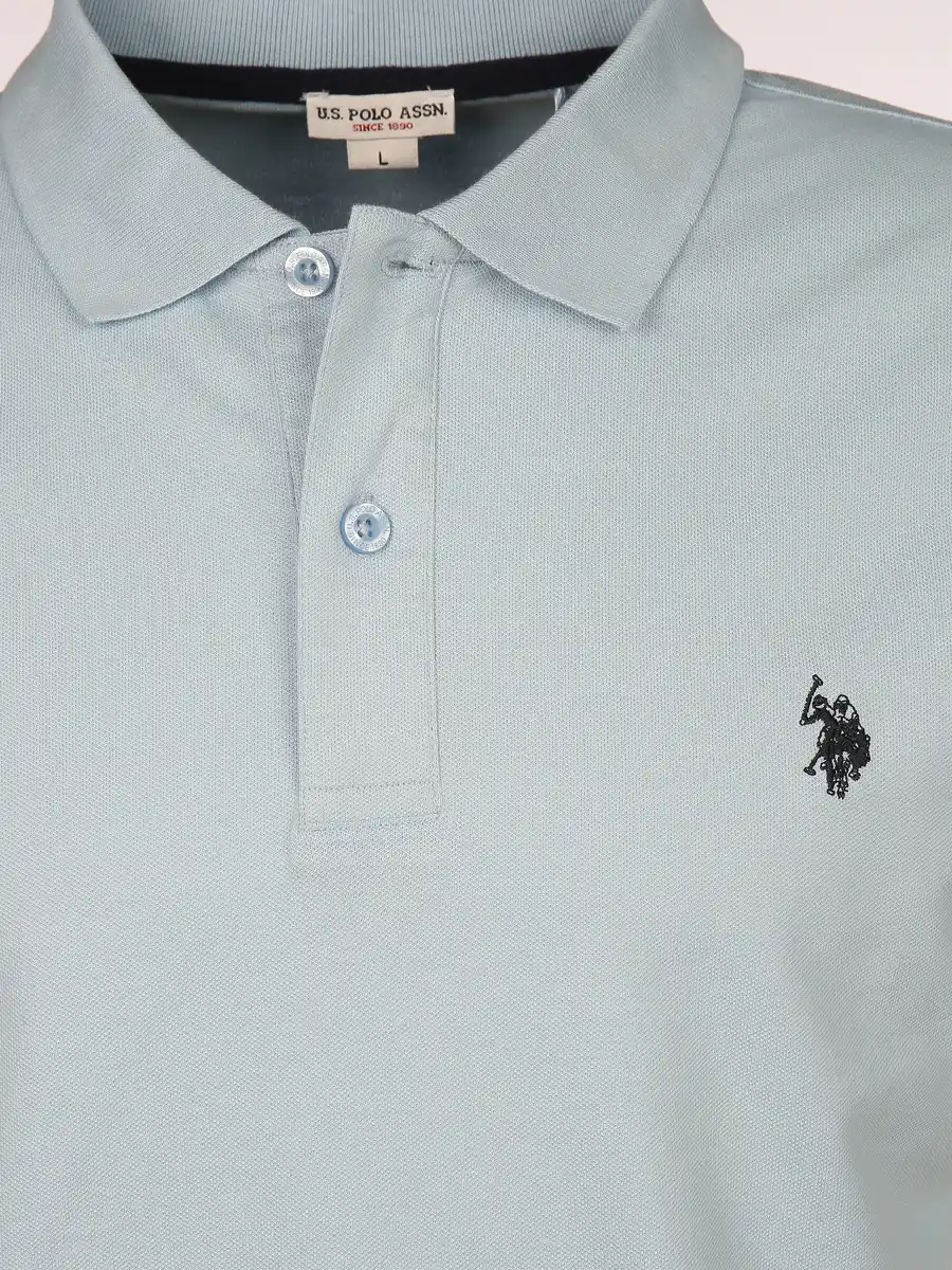 Bild 3 von Herren Poloshirt mit Stickerei Blau