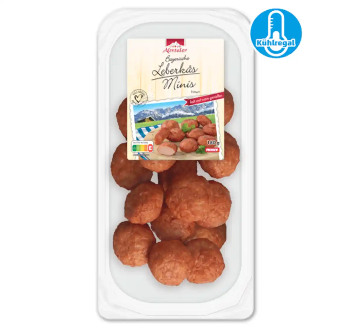 Bild 1 von ALMTALER Leberkäs Minis*