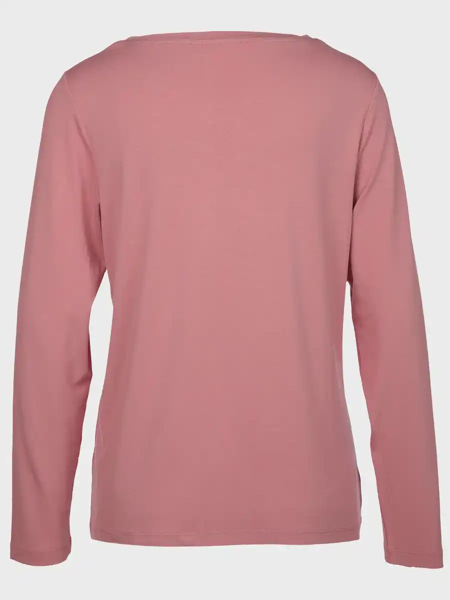 Bild 2 von Damen Langarmshirt mit Glitzerprint und Glitzernieten Lila