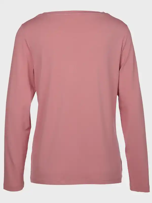 Bild 2 von Damen Langarmshirt mit Glitzerprint und Glitzernieten Lila