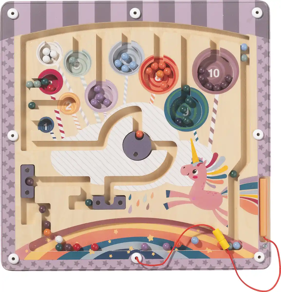 Bild 1 von IDEENWELT Magnetkugelspiel Einhorn