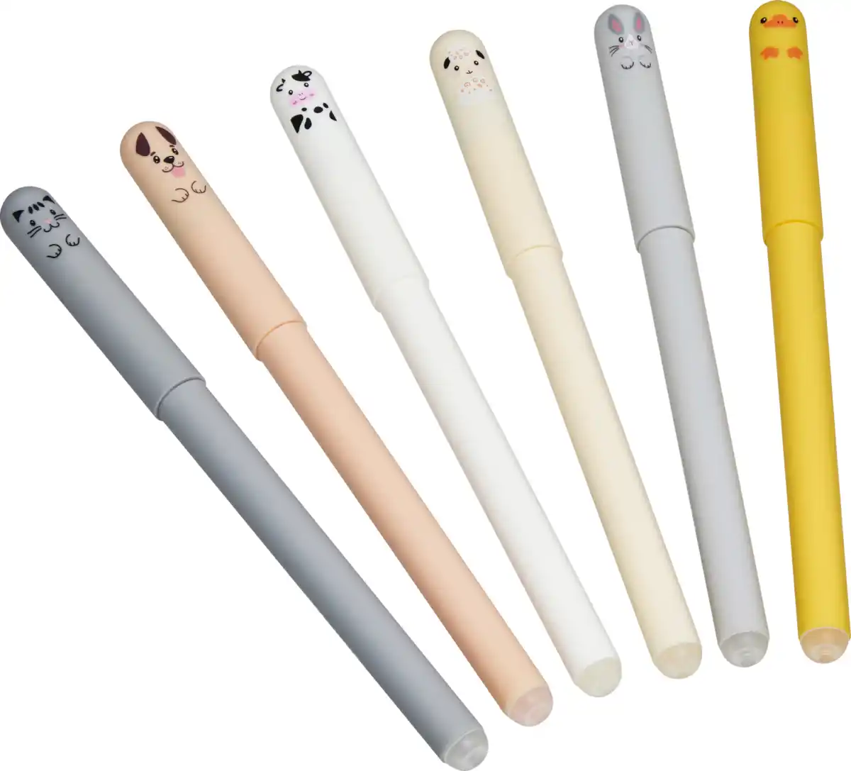 Bild 1 von IDEENWELT 6er Set Radierbare Tintenroller Tiere