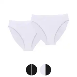 UP2FASHION BASICS Damen-Slips, 2er-Pack