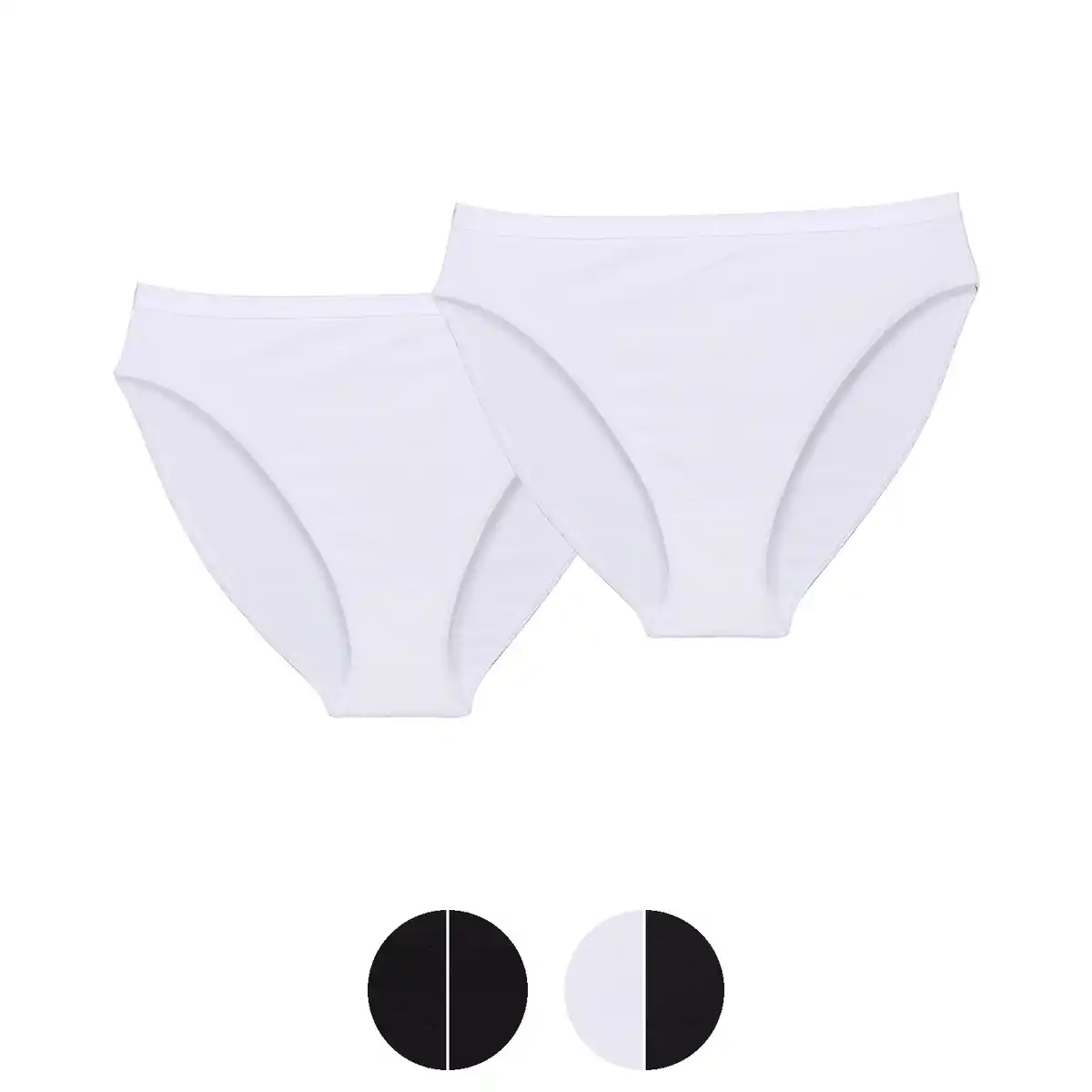 Bild 1 von UP2FASHION BASICS Damen-Slips, 2er-Pack