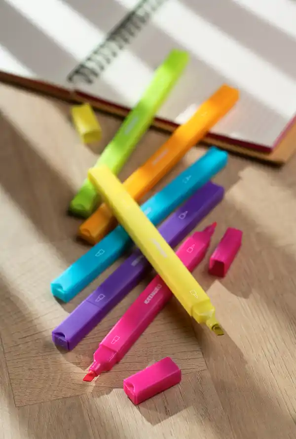 Bild 2 von IDEENWELT 6er Set Textmarker Neon