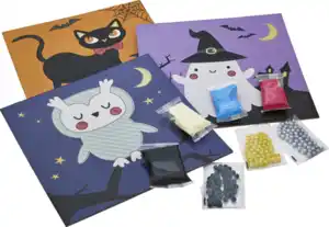 IDEENWELT Kneten nach Farben "Halloween"