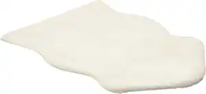 IDEENWELT Deko-Fellteppich creme