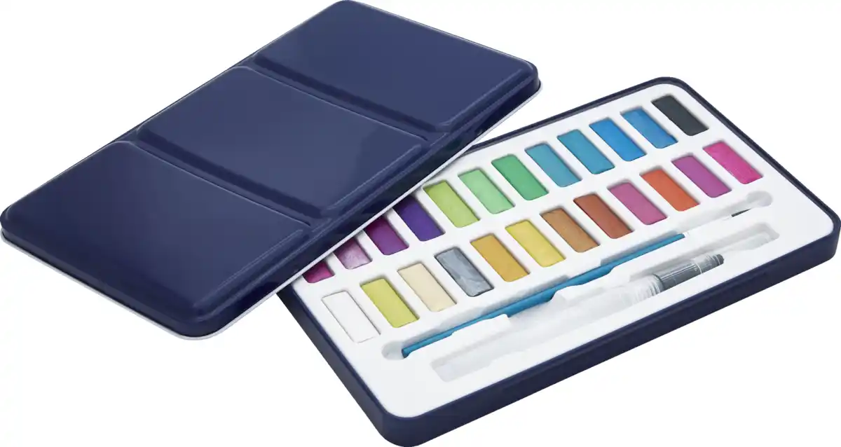 Bild 1 von IDEENWELT Aquarellfarbkasten Metallic