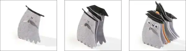 Bild 3 von IDEENWELT Filz-Bastelset Halloween + 1 Girlande