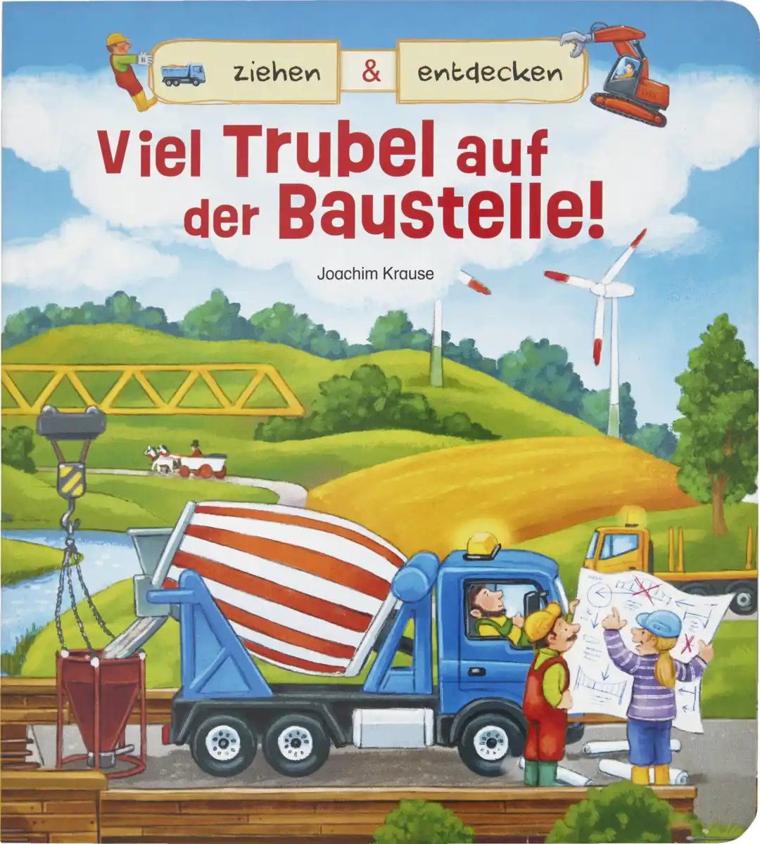 Bild 1 von IDEENWELT Buch ziehen & entdecken "Viel Trubel auf der Baustelle"