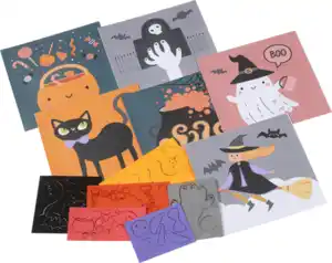 IDEENWELT Bastelset Filzbilder Halloween