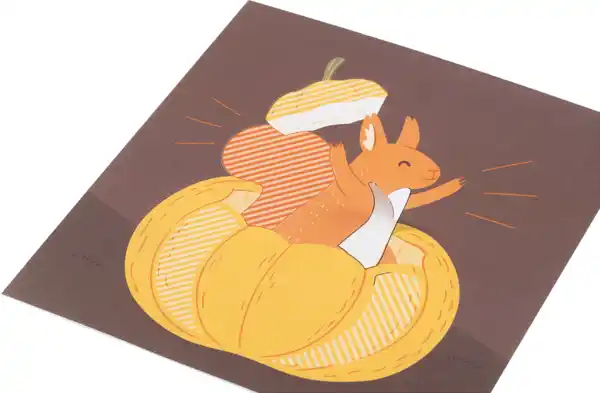 Bild 3 von IDEENWELT Bastelset Filzbilder Herbsttiere