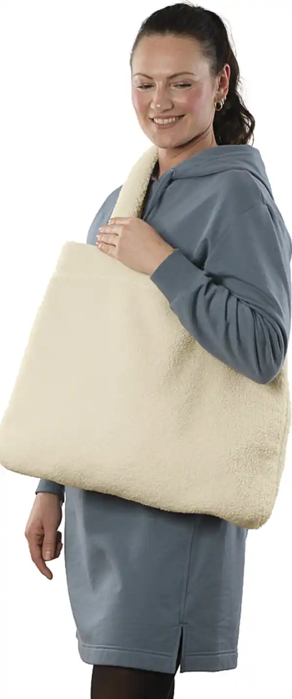 Bild 4 von IDEENWELT Teddy-Shopper beige