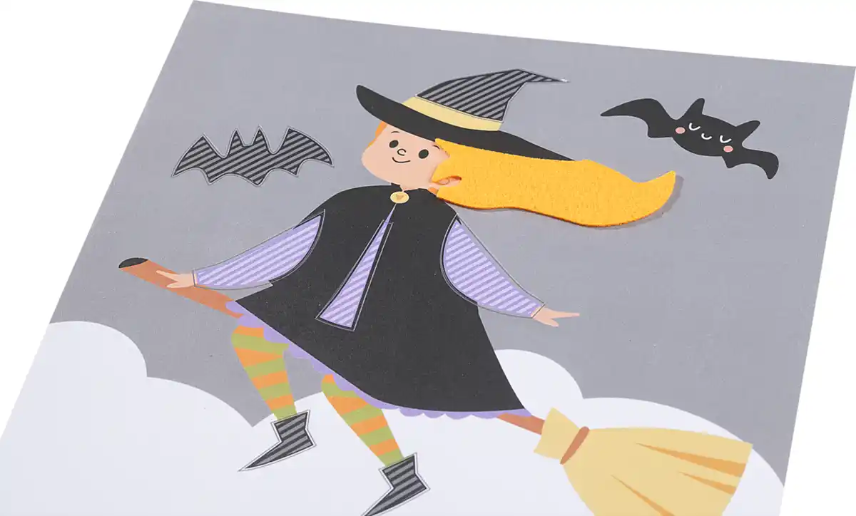 Bild 4 von IDEENWELT Bastelset Filzbilder Halloween