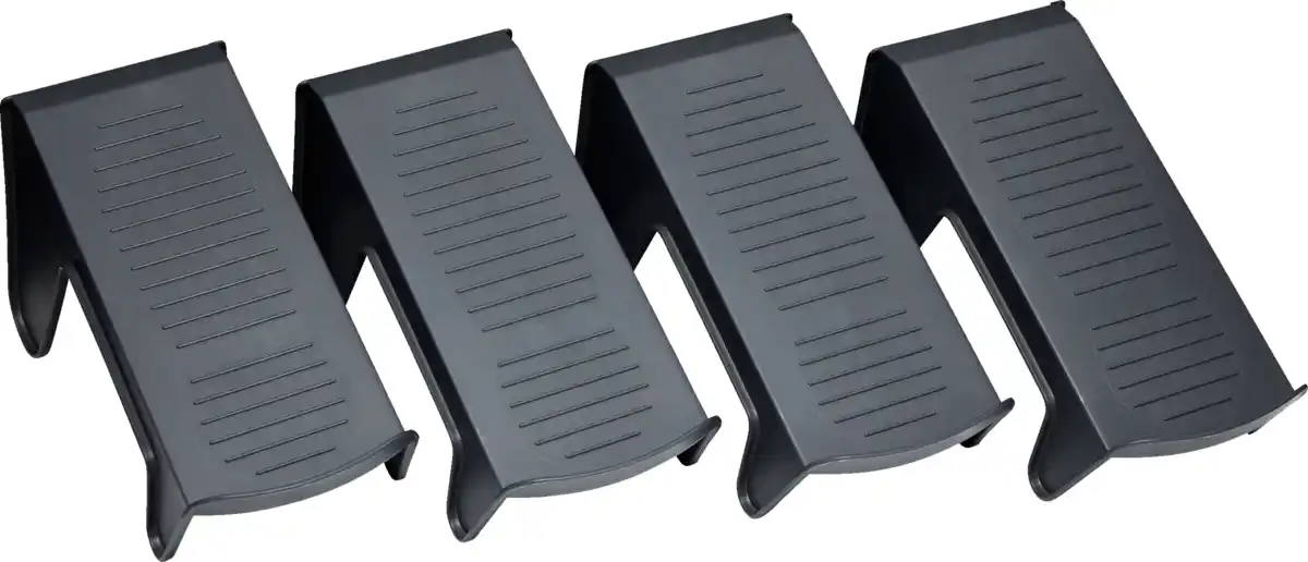 Bild 1 von IDEENWELT 4er Set Schuhstapler anthrazit