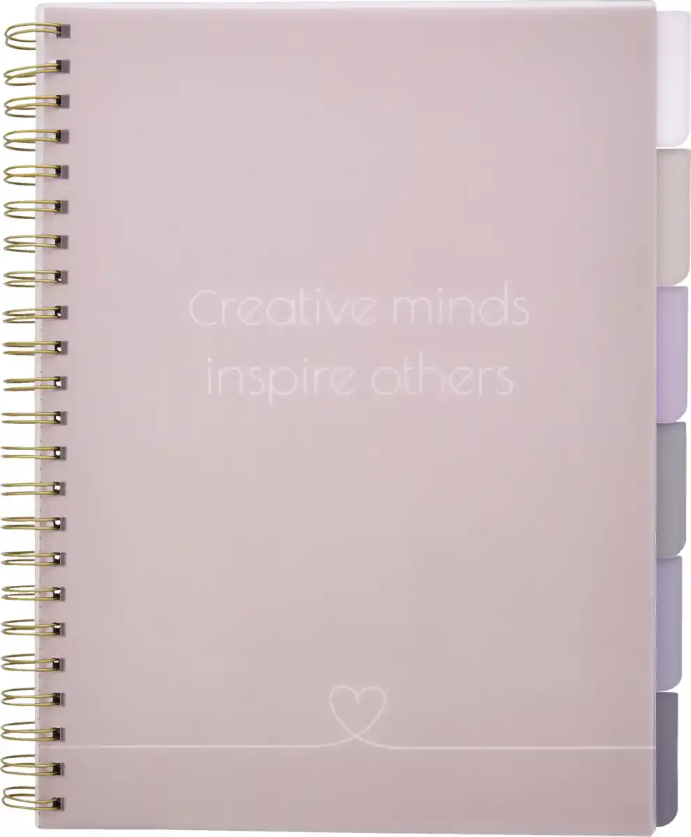 Bild 1 von IDEENWELT Collegeblock mauve