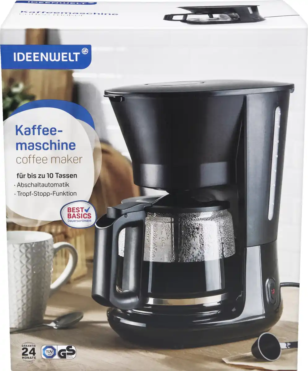 Bild 1 von IDEENWELT Best Basics Kaffeemaschine CM9439 GS
