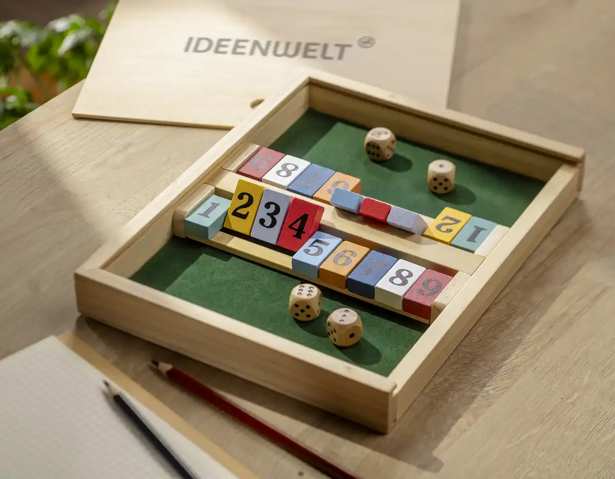 Bild 2 von IDEENWELT Rechenspiel: Shut the box