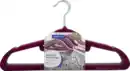 Bild 1 von IDEENWELT 10er Set Beflockte Kleiderbügel rosa