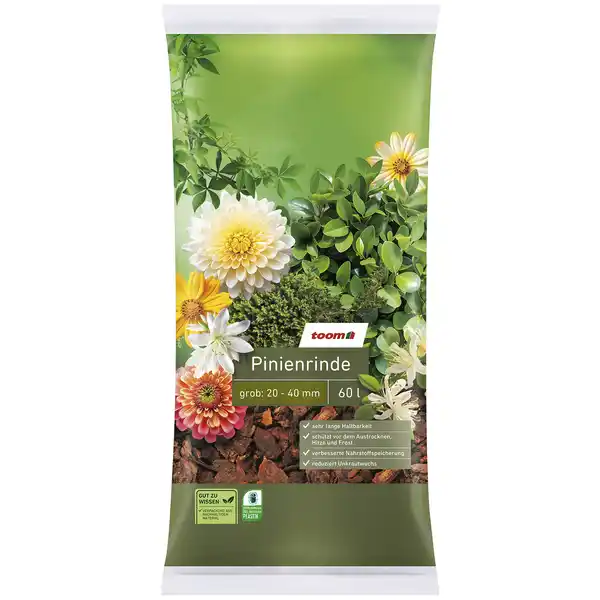 Bild 1 von toom Pinienrinde 20 - 40 mm 60 l
