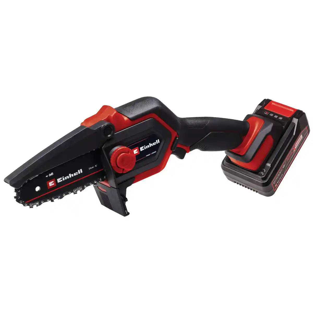 Bild 1 von Einhell Akku-Astkettensäge 'GE-PS 18/15 Li Bag Kit' mit Akku und Ladegerät