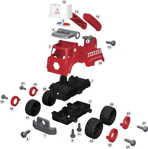 Bild 3 von IDEENWELT DIY-Auto Feuerwehr