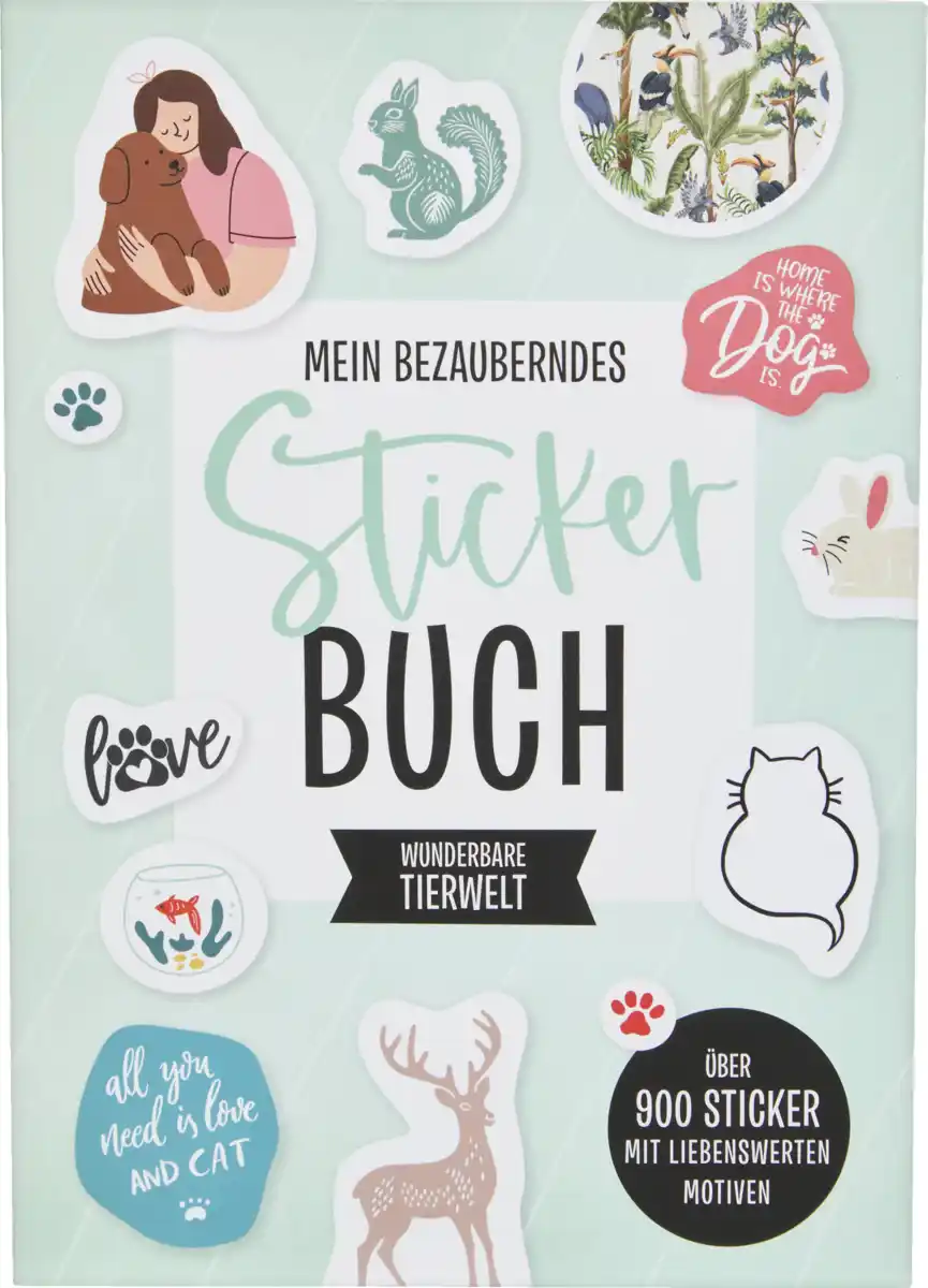 Bild 1 von IDEENWELT Stickerbuch Tiere