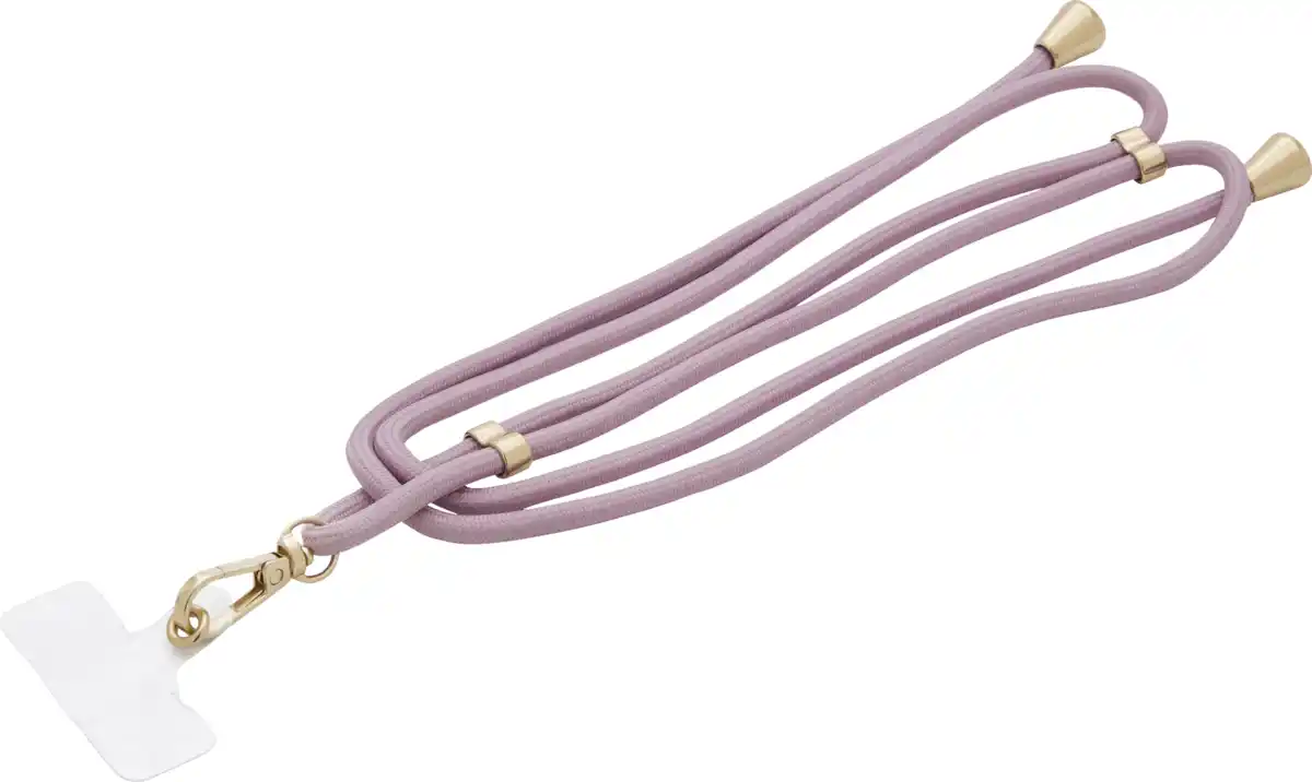 Bild 1 von IDEENWELT Handykette mit Pad pink/gold