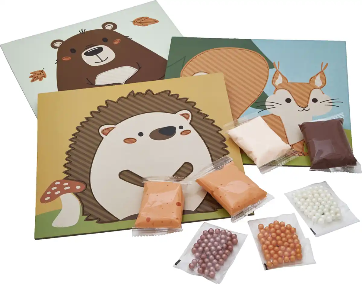 Bild 1 von IDEENWELT Kneten nach Farben "Tiere"