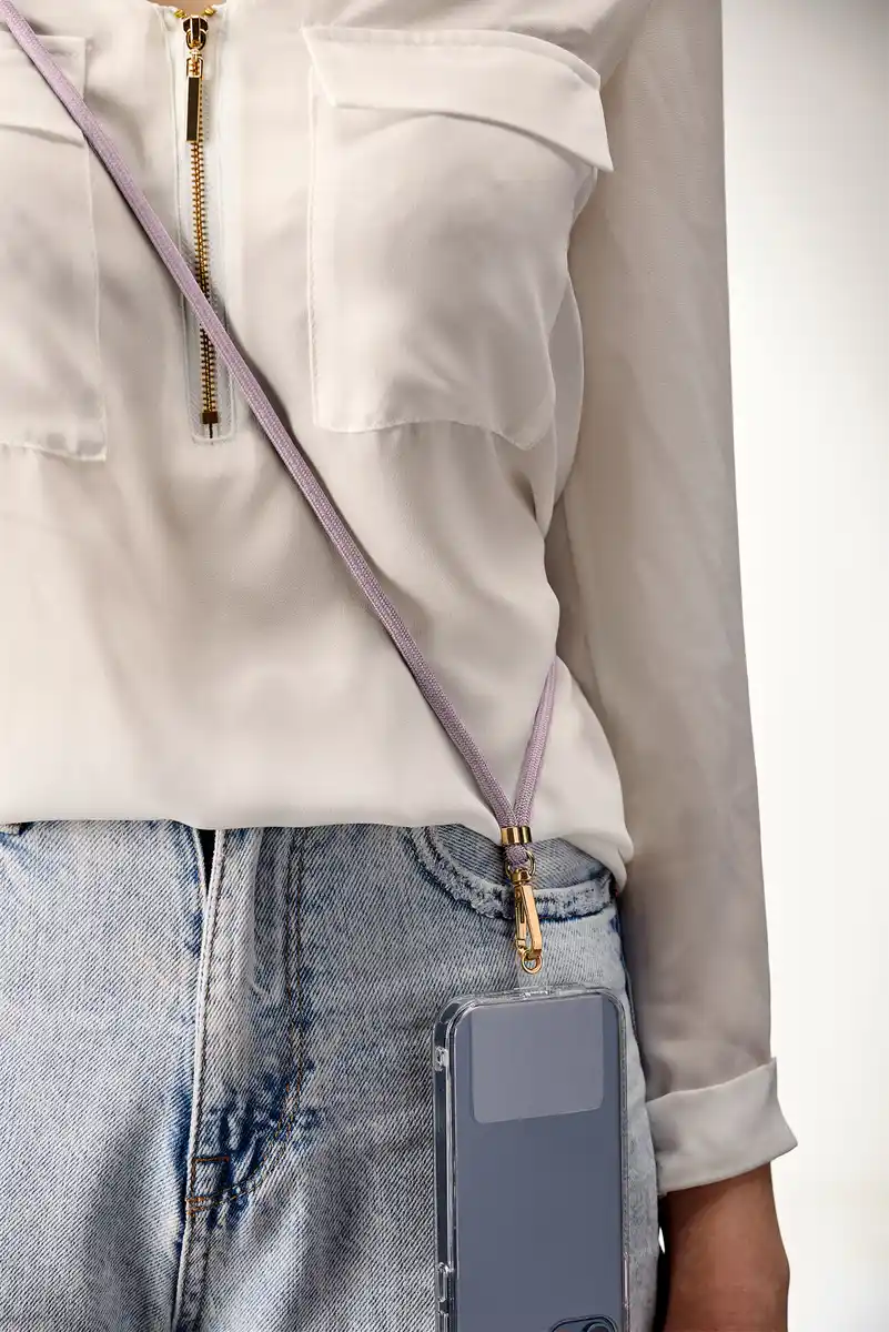 Bild 3 von IDEENWELT Handykette mit Pad pink/gold