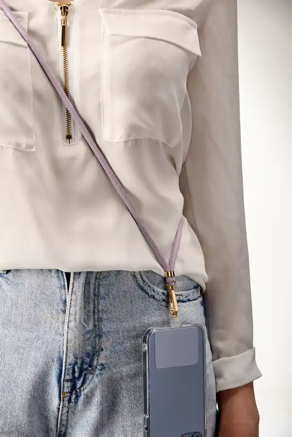 Bild 3 von IDEENWELT Handykette mit Pad pink/gold