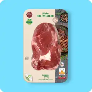 FAIR & GUT Rib-Eye-Steak, Vom Rind