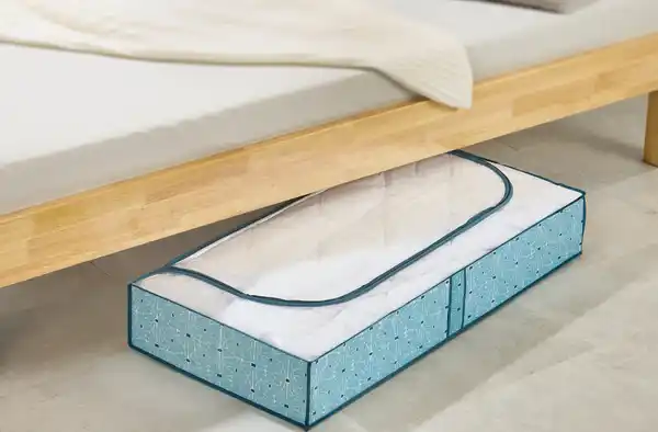 Bild 2 von IDEENWELT 2er Set Unterbettkommode blumig