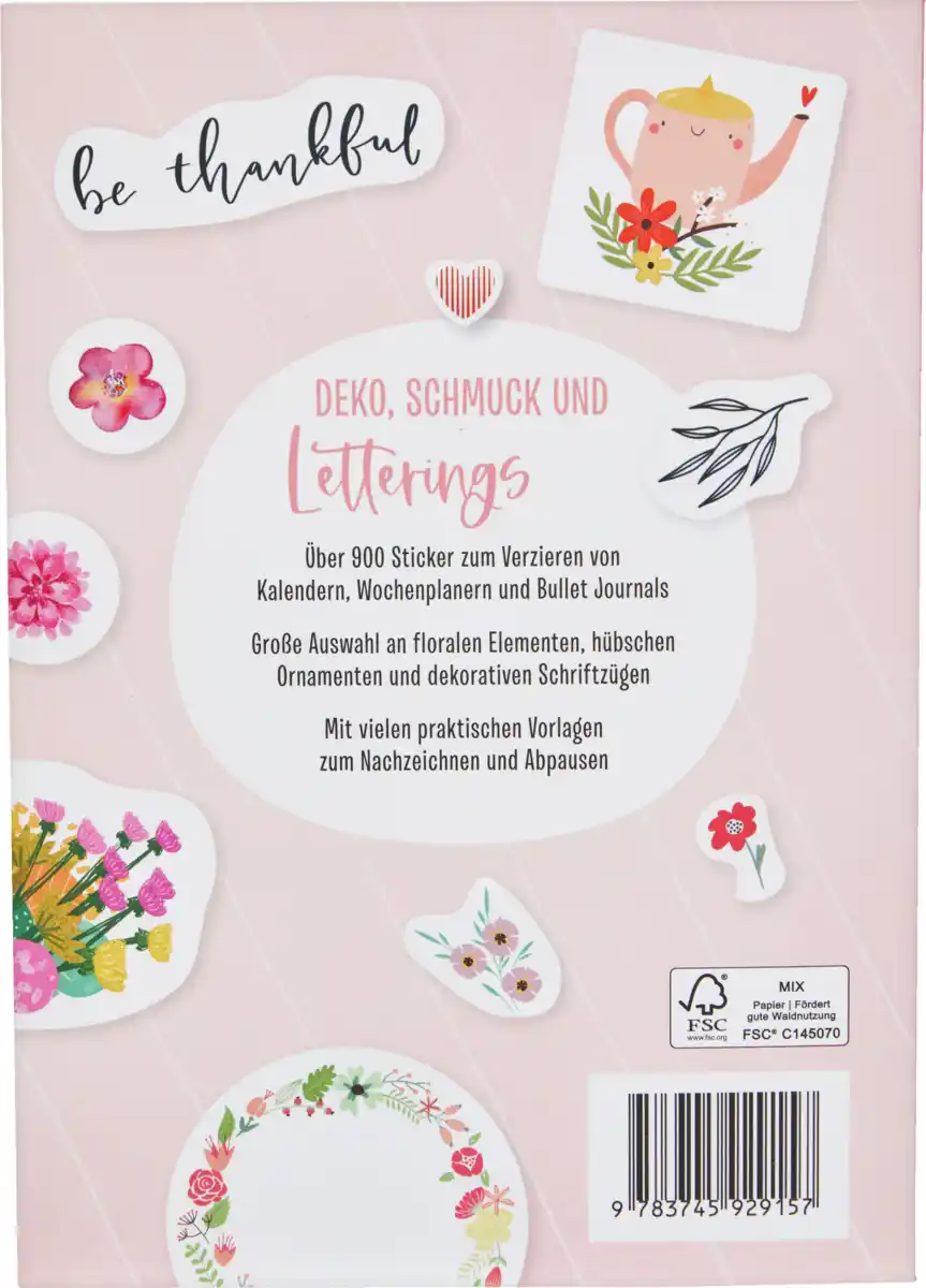 Bild 2 von IDEENWELT Stickerbuch Schmuckelemente