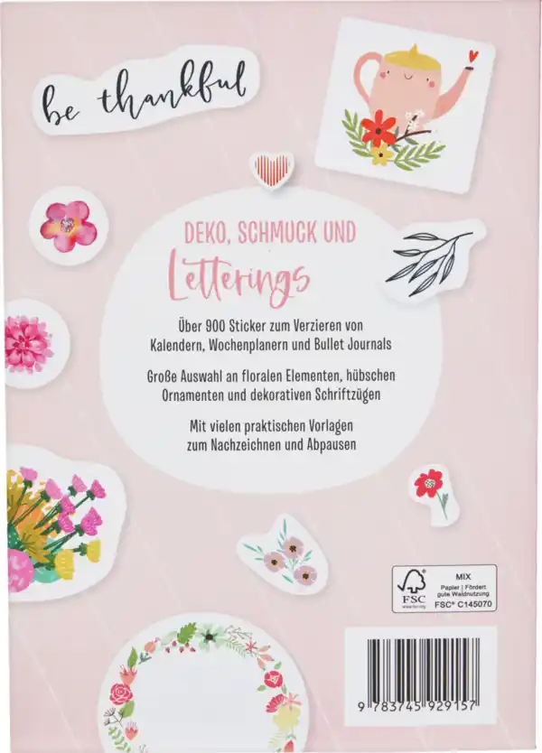 Bild 2 von IDEENWELT Stickerbuch Schmuckelemente