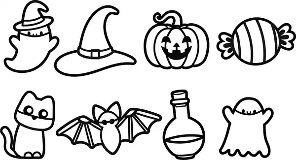 Bild 2 von IDEENWELT Fensterbilder-Bastelset Halloween