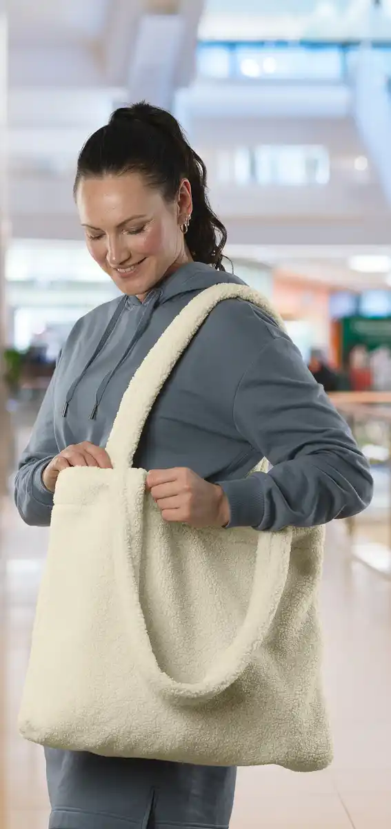 Bild 2 von IDEENWELT Teddy-Shopper beige