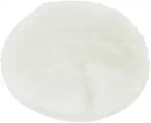 IDEENWELT Deko-Fellkissen creme