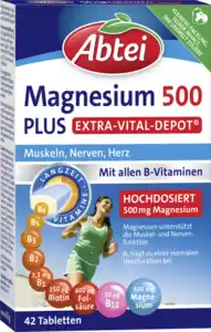Abtei Magnesium 500 Plus, 61 g
