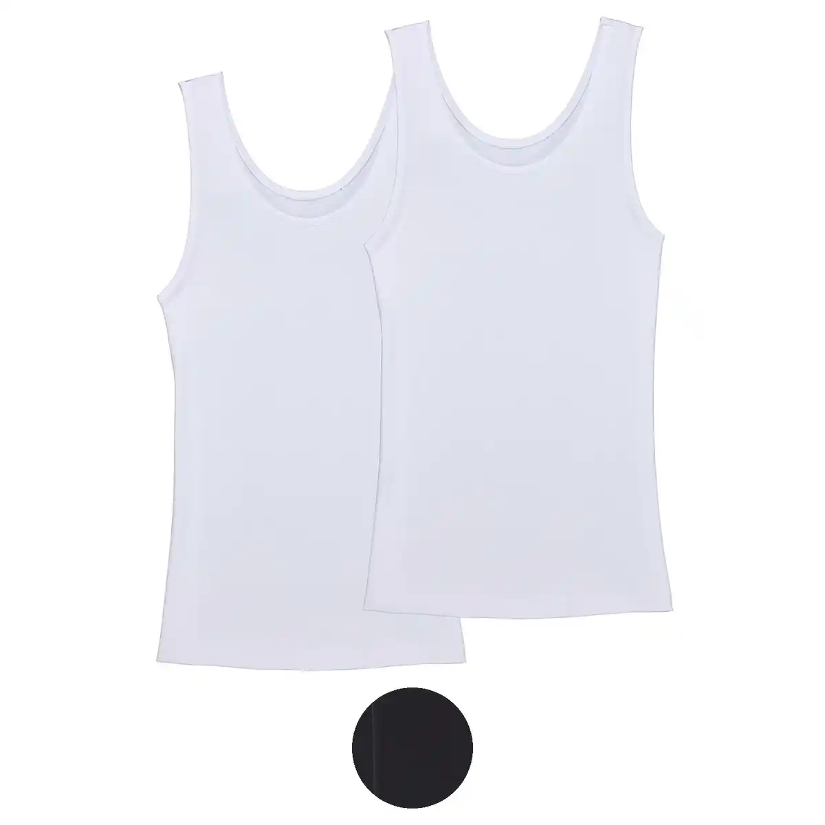 Bild 1 von UP2FASHION BASICS Damen Unterhemd, 2er-Pack - Tank