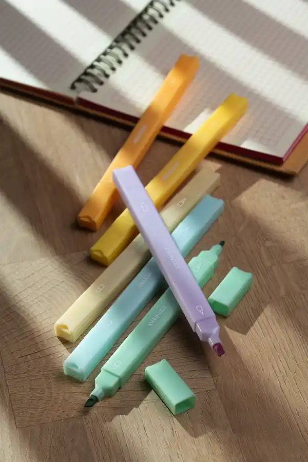 Bild 2 von IDEENWELT 6er Set Textmarker Pastell