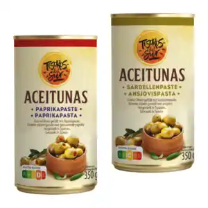 TESOROS DEL SUR Gefüllte Oliven 350ml