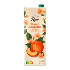 RIVER Eistee Pfirsich-Jasmin 1,5L